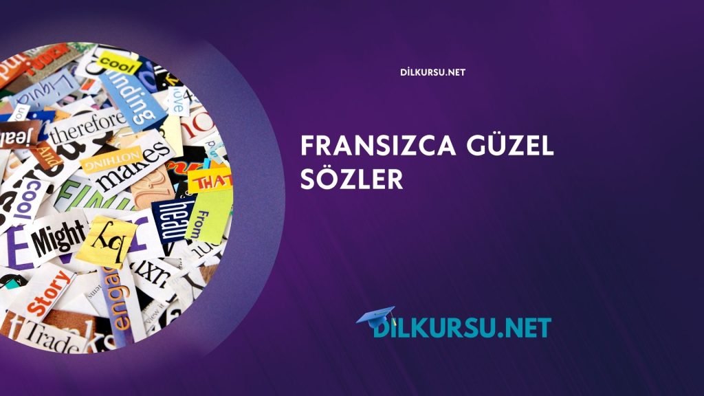 Fransızca güzel sözler